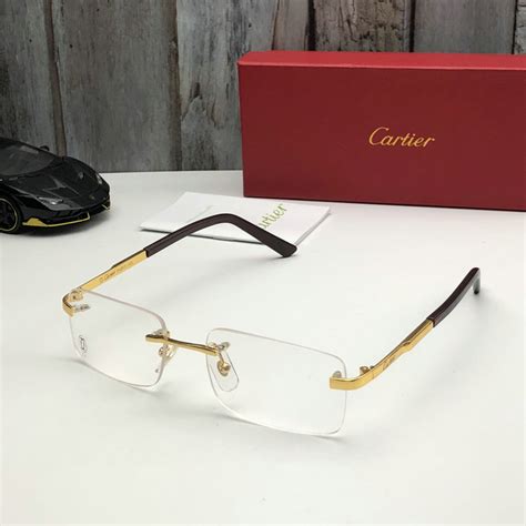 cartier replica clear glasses